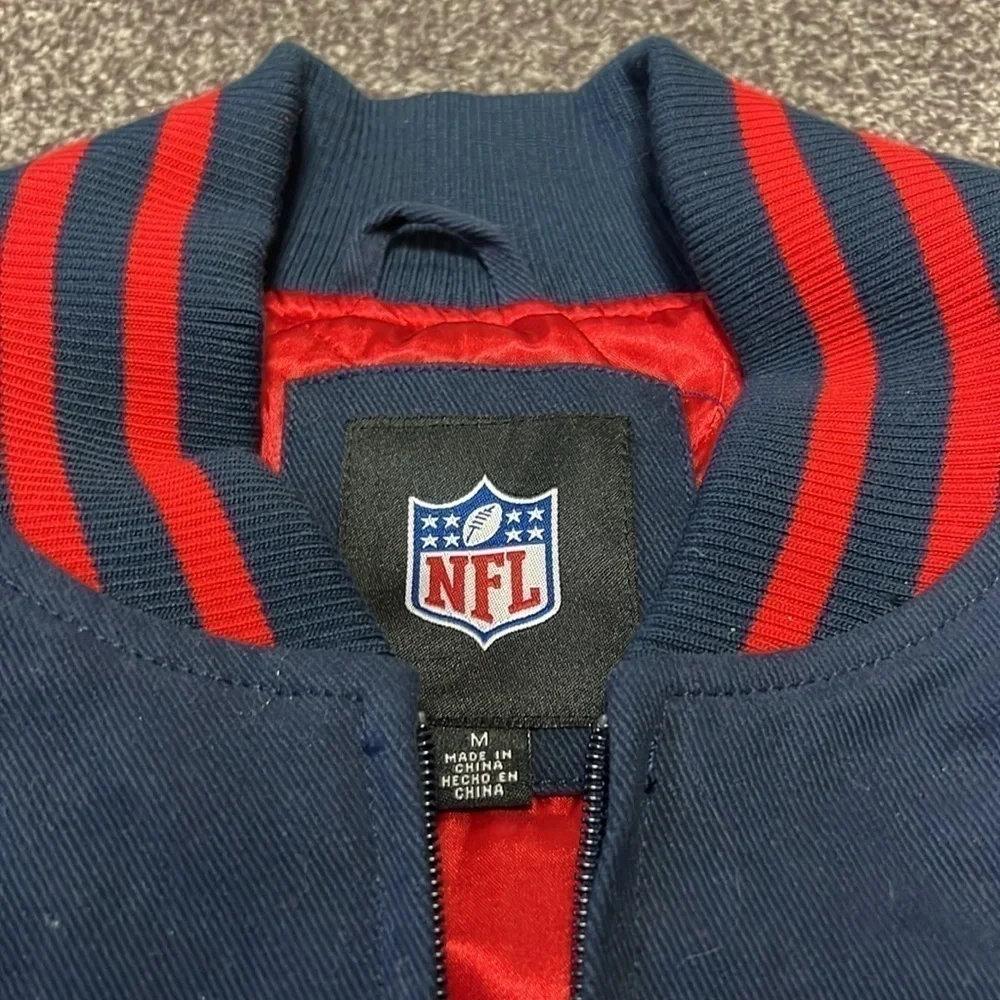 New England Patriots Super Bowl Champion Varsity Letterman Jacket Sz M